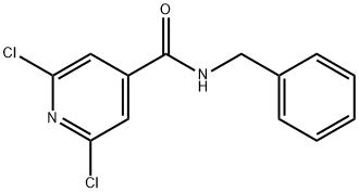 N4-BENZYL-2,6-DICHLOROISONICOTINAMIDE Structural