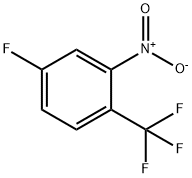 4-FLUORO-2-NITROBENZOTRIFLUORIDE Structural