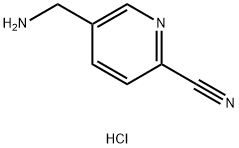 5-AMINOMETHYL-PYRIDINE-2-CARBONITRILE Structural