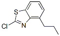 Benzothiazole, 2-chloro-4-propyl- (9CI) Structural
