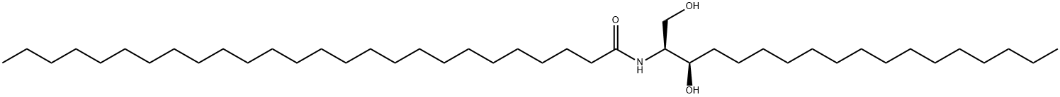Hexacosanamide, N-[(1S,2R)-2-hydroxy-1-(hydroxymethyl)heptadecyl]- (9C I) Structural