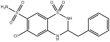 BENZYLHYDROCHLOROTHIAZIDE Structural