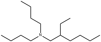 N,N-DIBUTYL-2-ETHYLHEXYLAMINE Structural