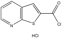 Thieno[2,3-b]pyridine-2-carbonyl chloride hydrochloride Structural