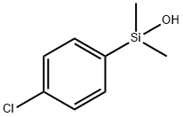 4-Chlorophenyldimethylsilanol Structural