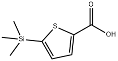 5-(TRIMETHYLSILYL)-2-THIOPHENECARBOXYLIC ACID Structural