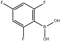 2,4,6-Trifluorophenylboronic acid Structural