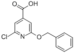 2-BENZYLOXY-6-CHLORO-ISONICOTINIC ACID