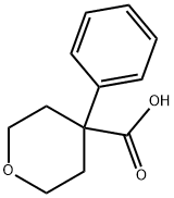 4-phenyltetrahydropyran-4-carboxylic acid Structural