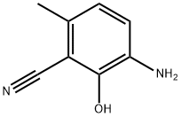 Benzonitrile, 3-amino-2-hydroxy-6-methyl- (9CI) Structural