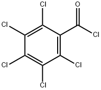 PENTACHLOROBENZOYL CHLORIDE Structural