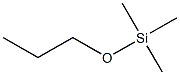 Trimethyl(propoxy)silane Structural