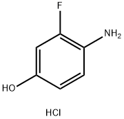 2-FLUORO-4-HYDROXYANILINE, HCL Structural