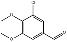 3-CHLORO-4 5-DIMETHOXYBENZALDEHYDE  97 Structural