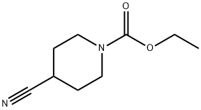 ETHYL 4-CYANOPIPERIDINE-1-CARBOXYLATE Structural