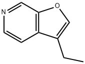 Furo[2,3-c]pyridine, 3-ethyl- (9CI) Structural