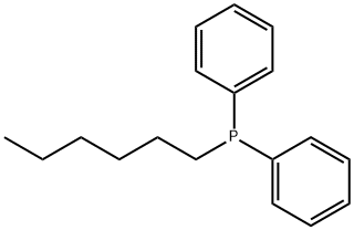 hexyldiphenylphosphine Structural