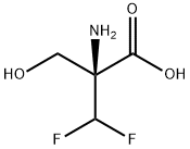 L-Serine, 2-(difluoromethyl)- (9CI) Structural