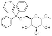 METHYL-6-O-TRIPHENYLMETHYL-ALPHA-D-GLUCOPYRANOSIDE Structural