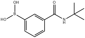 3-(TERT-BUTYLAMINOCARBONYL)PHENYLBORONIC ACID Structural