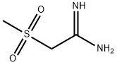 2-(METHANESULPHONYL)ACETAMIDINE Structural