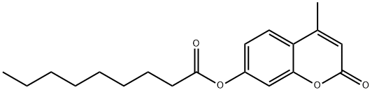 4-METHYLUMBELLIFERYL NONANOATE Structural