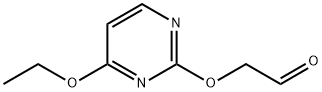 Acetaldehyde, [(4-ethoxy-2-pyrimidinyl)oxy]- (9CI) Structural