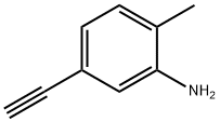 Benzenamine, 5-ethynyl-2-methyl- (9CI) Structural