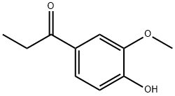 4'-Hydroxy-3'-methoxypropiophenone Structural