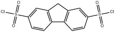 9H-FLUORENE-2,7-DISULFONYL DICHLORIDE Structural