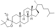 3-DOXYL-5ALPHA-CHOLESTANE, FREE RADICAL Structural