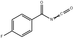 4-Fluorobenzoyl isocyanate Structural