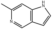 1H-Pyrrolo[3,2-c]pyridine, 6-methyl- Structural