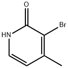 2-Hydroxy-3-bromo-4-methylpyridine Structural