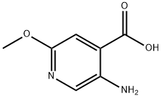 5-AMINO-2-METHOXY-ISONICOTINIC ACID Structural