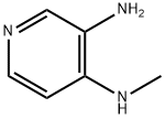 4-N-METHYLPYRIDINE-3,4-DIAMINE Structural