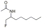 Acetamide,  N-[1-(fluoromethyl)heptyl]- Structural