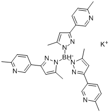 POTASSIUM HYDROTRIS (3-(6-METHYL-3-PYRIDYL)-5-METHYLPYRAZOL-1-YL)BORATE