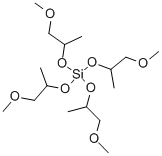 TETRAKIS(1-METHOXY-2-PROPOXY)SILANE Structural