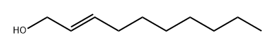 TRANS-2-DECEN-1-OL Structural