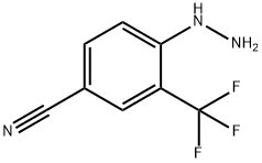 4-Cyano-2-(trifluoromethyl)phenylhydrazine