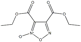 diethyl 1,2,5-oxadiazole-3,4-dicarboxylate 2-oxide Structural