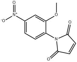 1-(2-METHOXY-4-NITRO-PHENYL)-PYRROLE-2,5-DIONE Structural