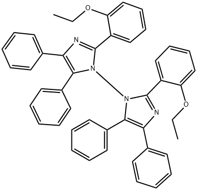 2-(2-Ethoxyphenyl)-4,5-diphenylimidazole-1,2'-dimer Structural