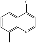 4-Chloro-8-methylquinoline Structural