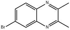 QUINOXALINE, 6-BROMO-2,3-DIMETHYL- Structural