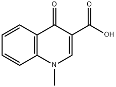 1-METHYL-4-OXO-1,4-DIHYDRO-QUINOLINE-3-CARBOXYLIC ACID Structural