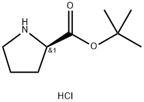 D-PROLINE TERT-BUTYL ESTER HYDROCHLORIDE Structural