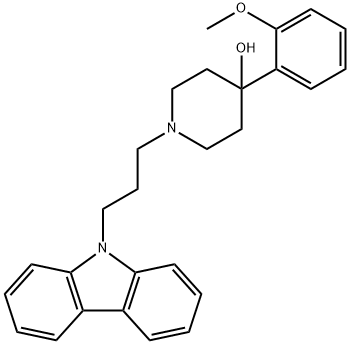 1-[3-(9H-CARBAZOL-9-YL)PROPYL]-4-(2-METHOXYPHENYL)-4-PIPERIDINOL HYDROCHLORIDE