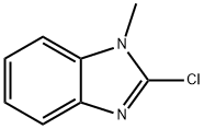 1H-Benzimidazole,2-chloro-1-methyl-(9CI) Structural